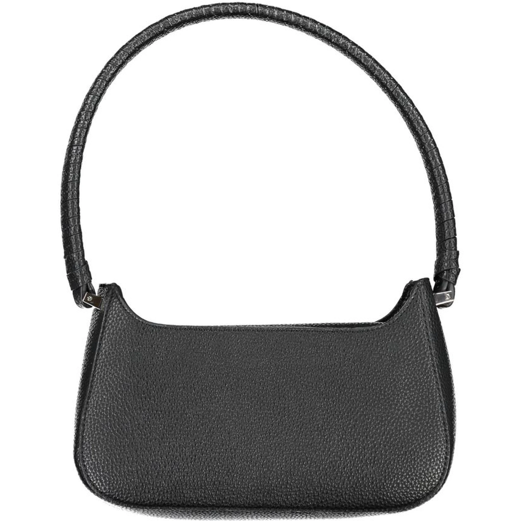Emblem Shoulder Bag In Black