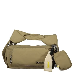 Green Polyester Handbag