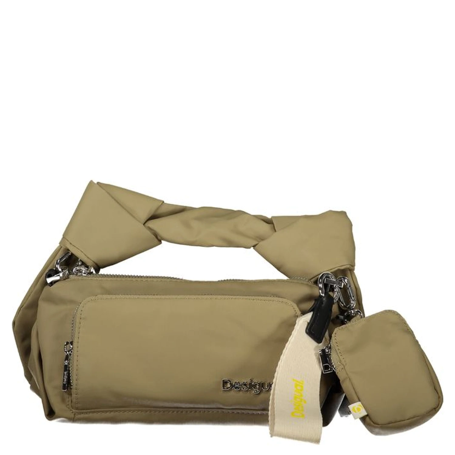 Green Polyester Handbag