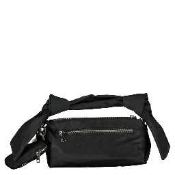 Black Polyester Handbag