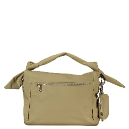 Green Polyester Handbag