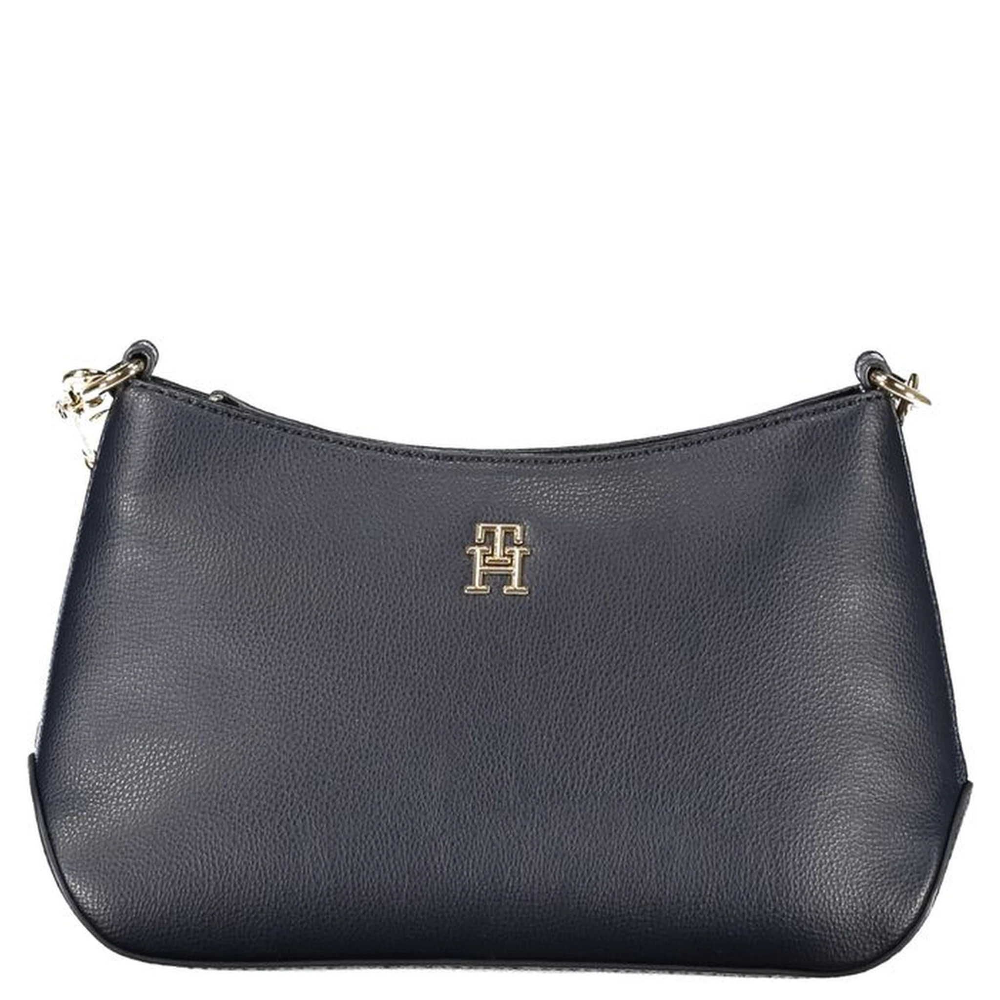 Blue Polyester Handbag