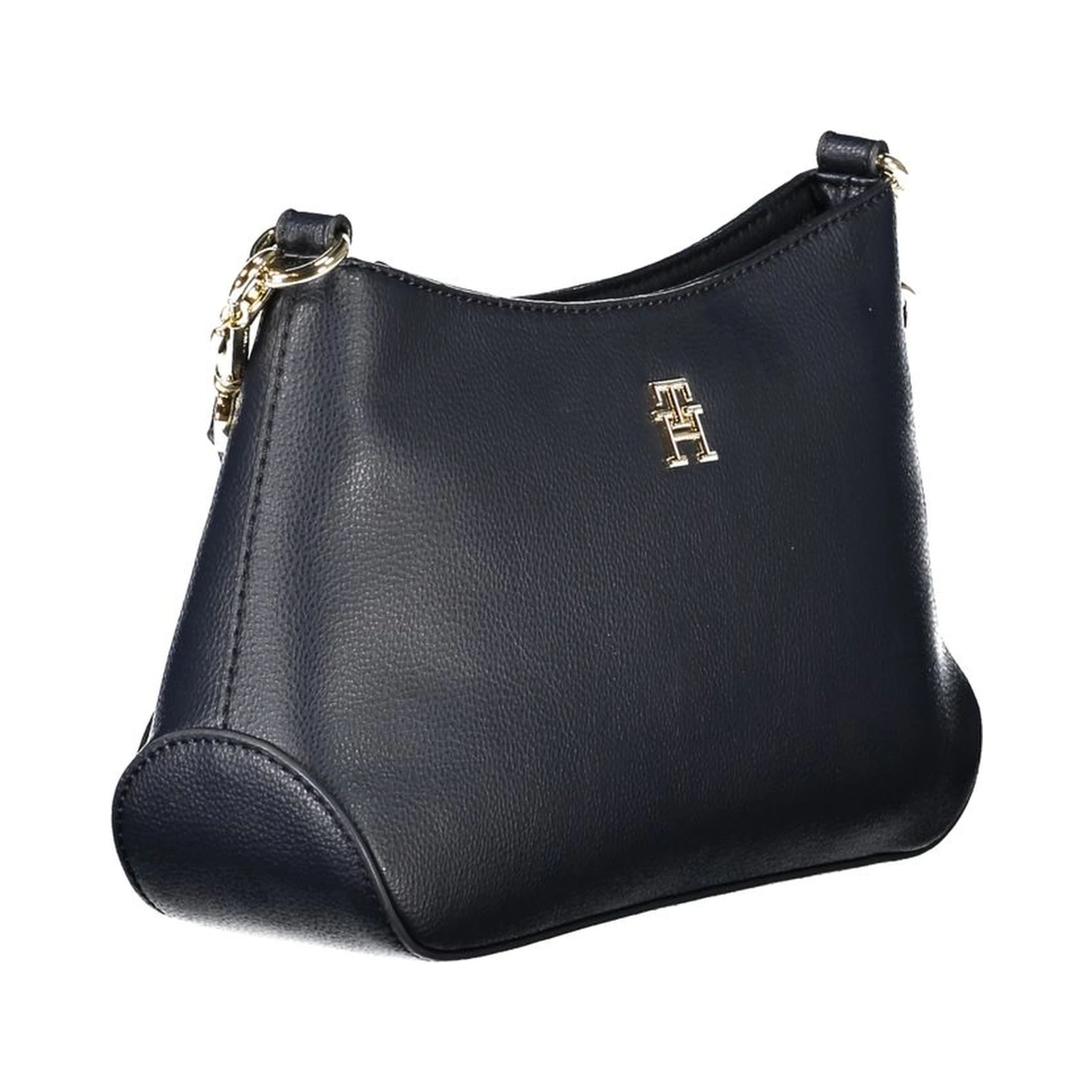 Blue Polyester Handbag