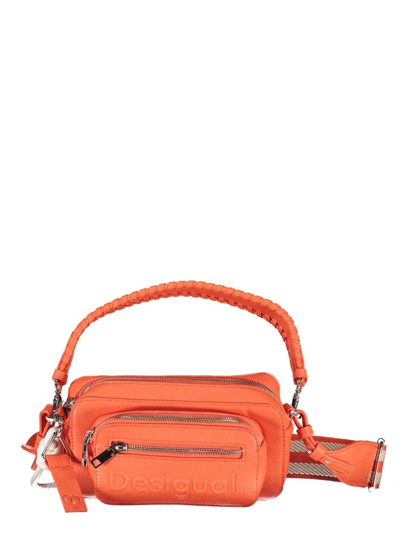 Pink Polyethylene Handbag