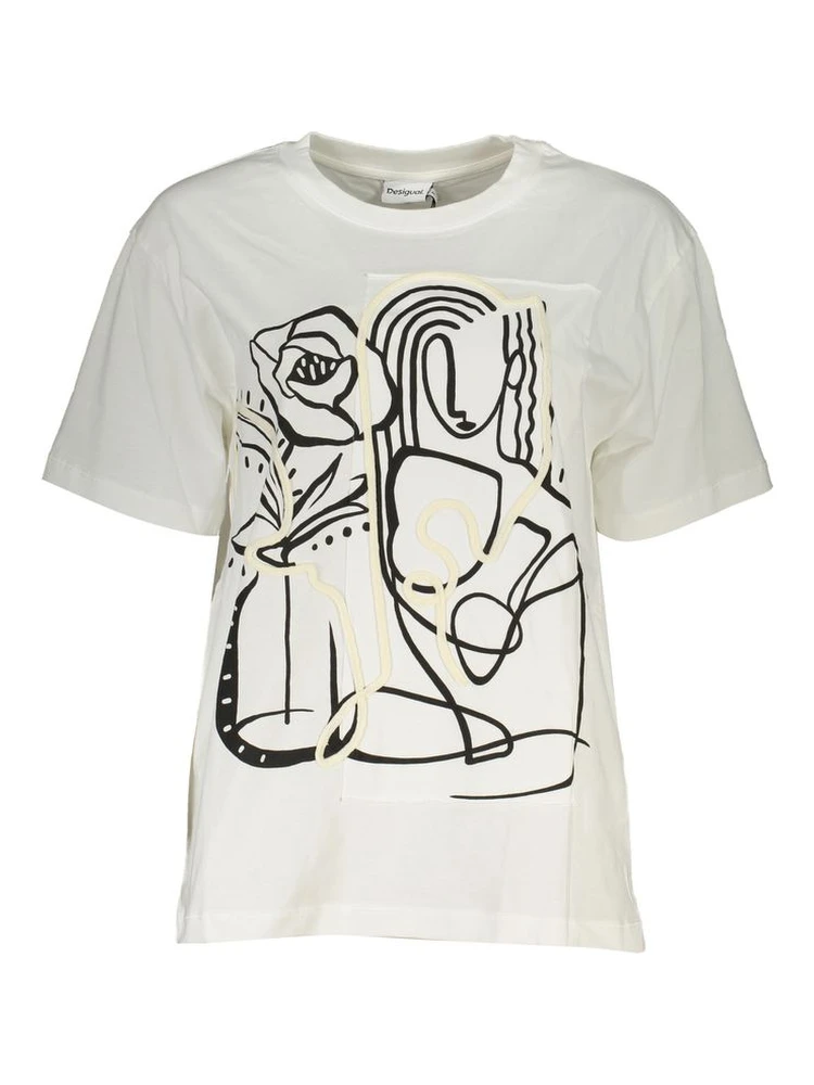 White Cotton T-Shirt