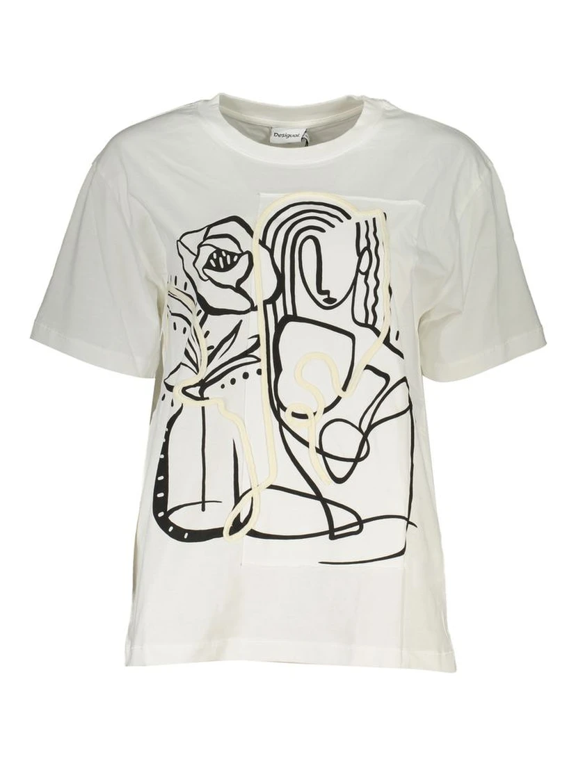 White Cotton T-Shirt