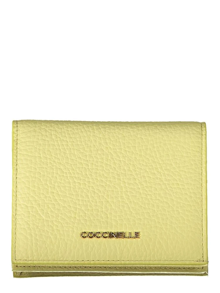 Yellow Leather Wallet
