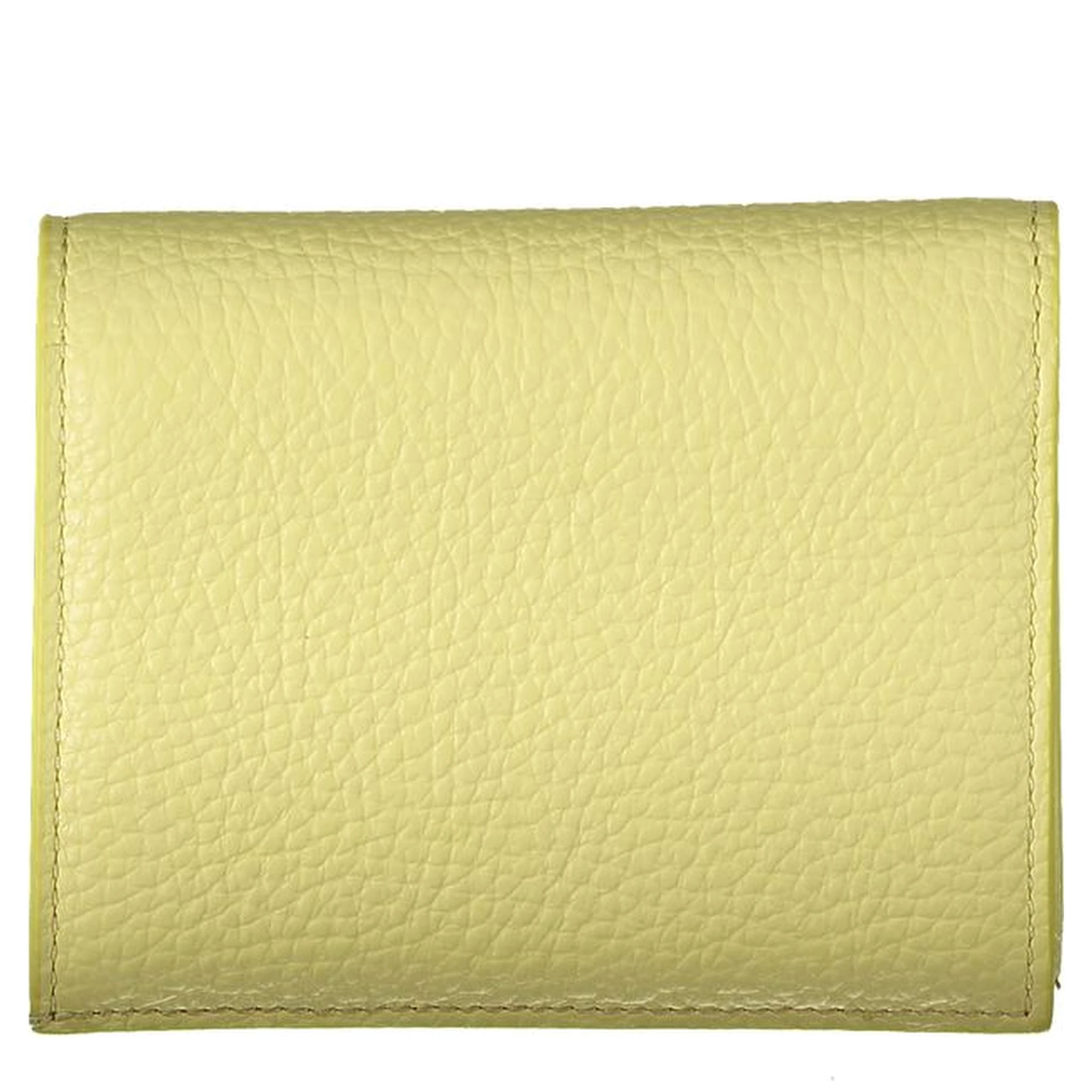 Yellow Leather Wallet