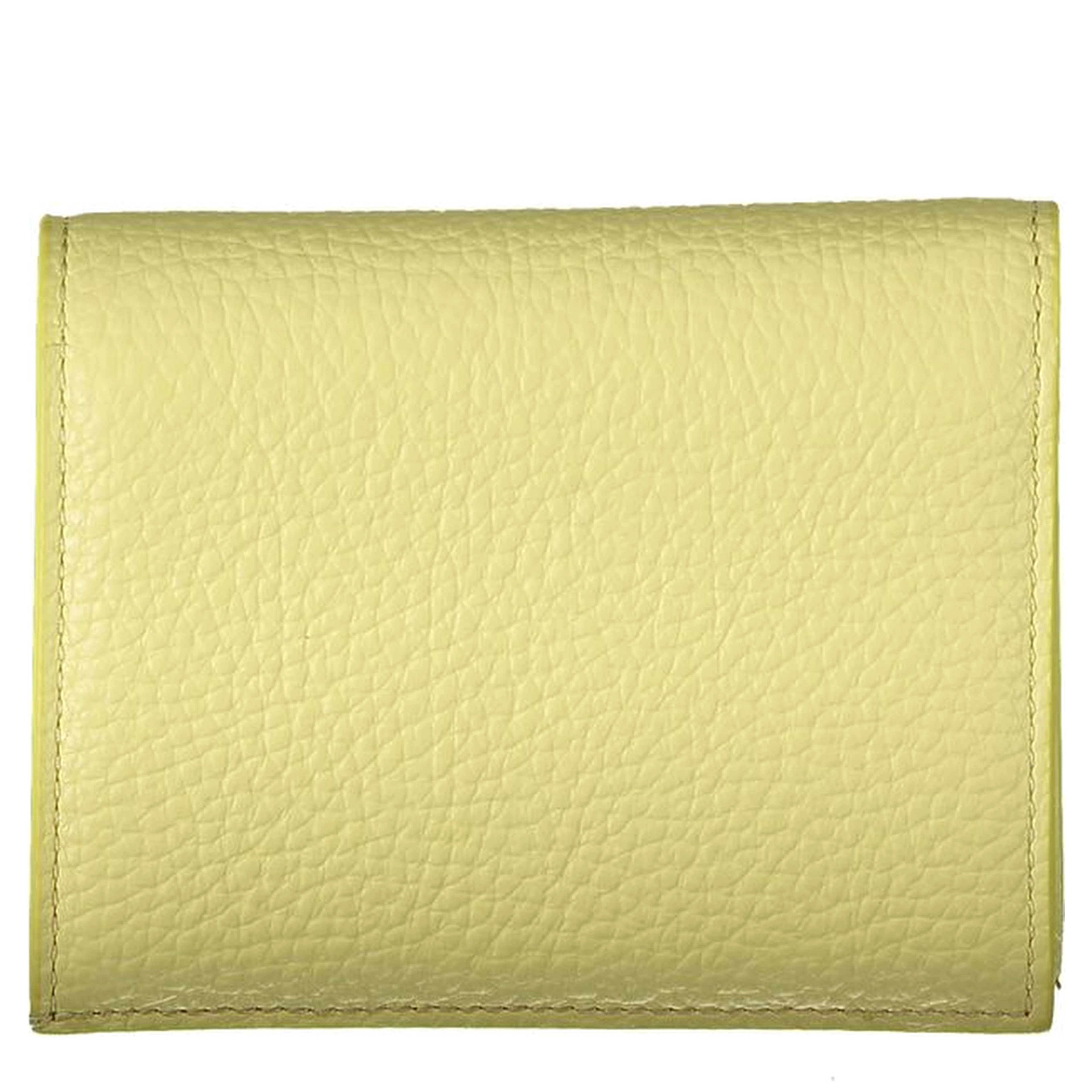 Yellow Leather Wallet