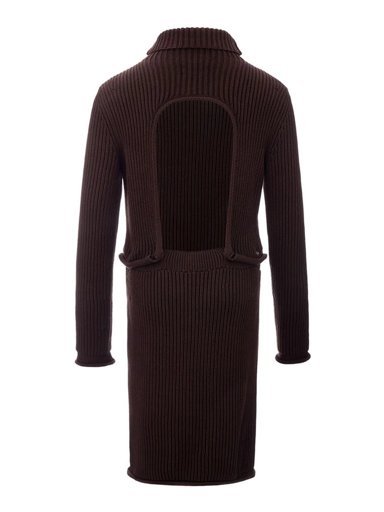 Brown Viscose Casual Dress alternative