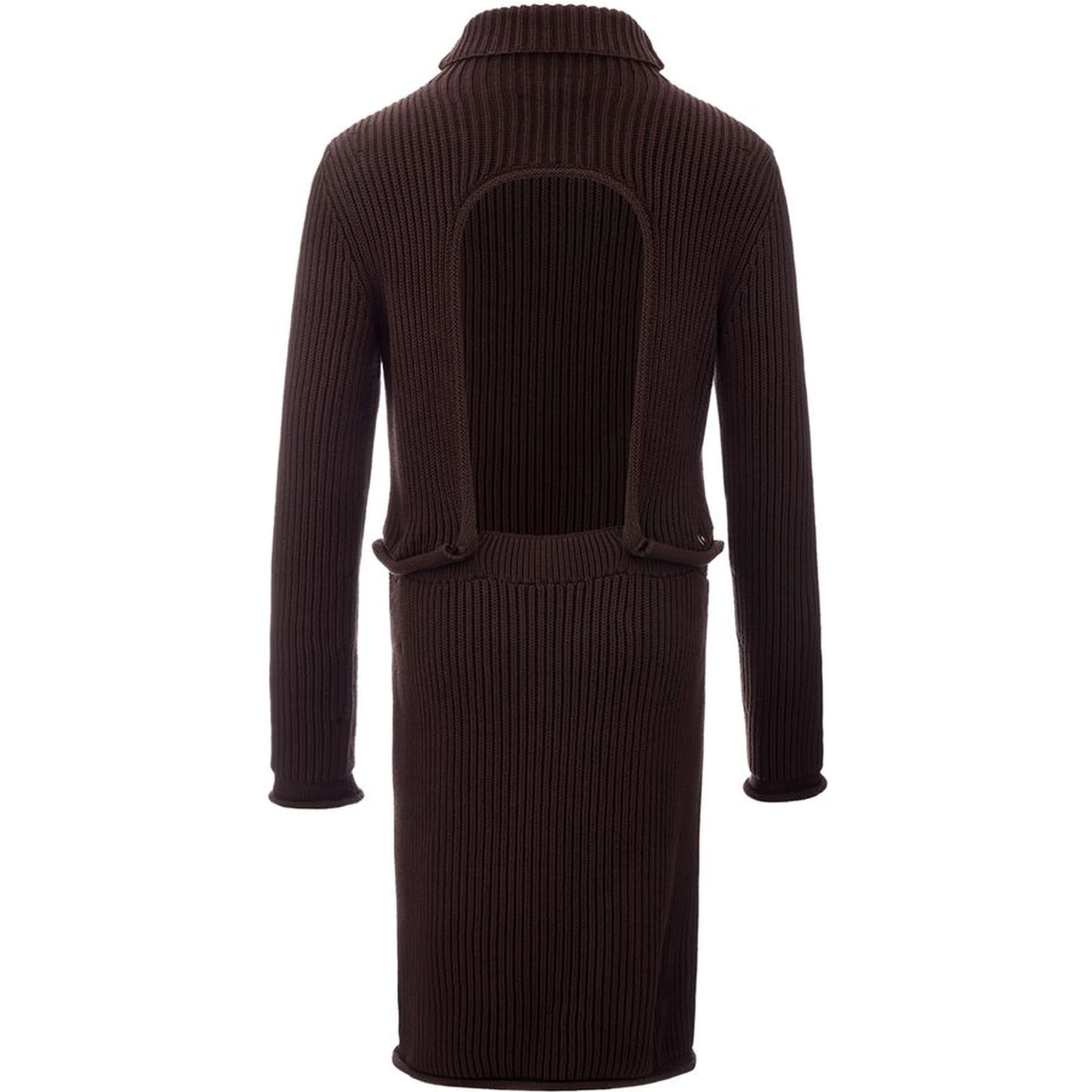 Brown Viscose Casual Dress