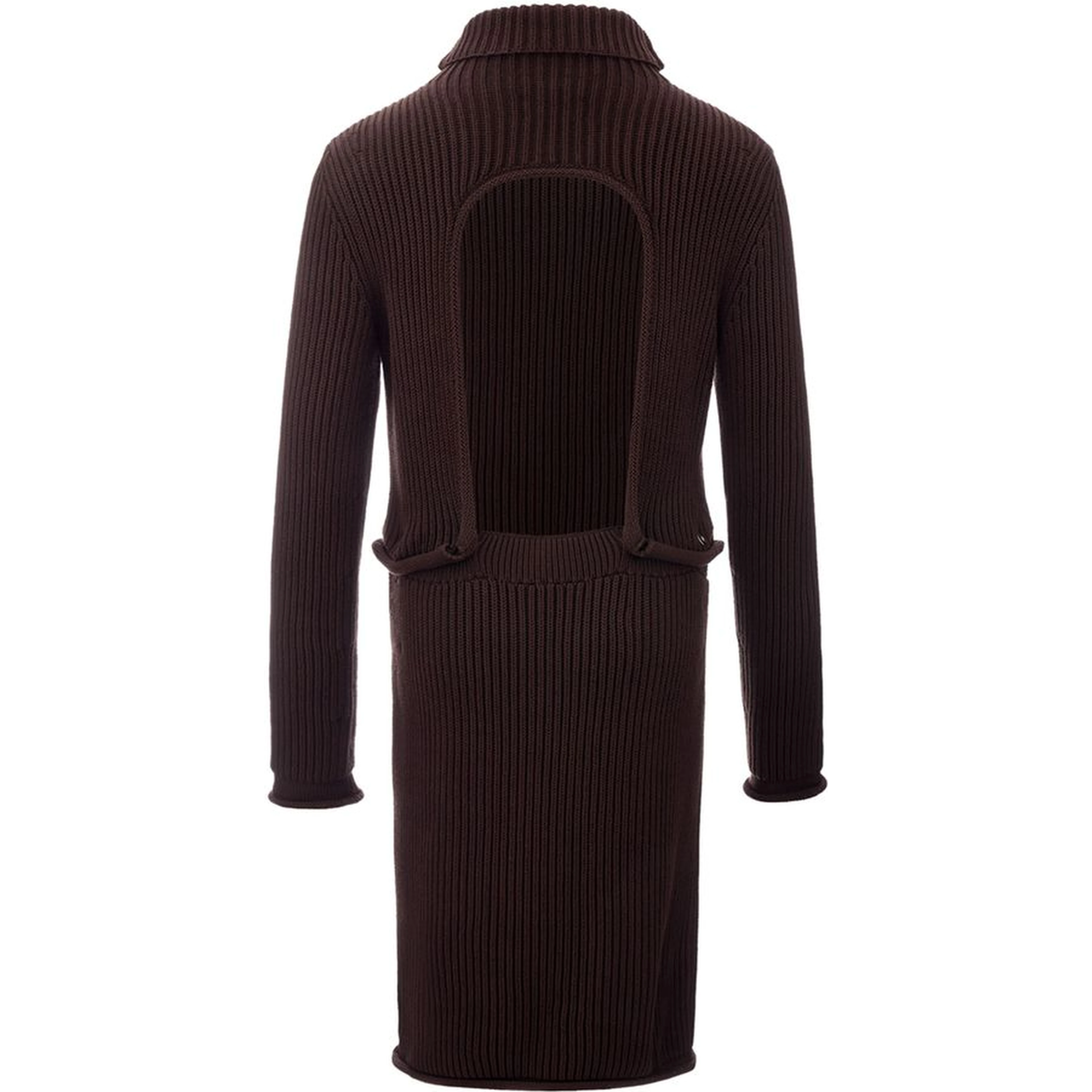 Brown Viscose Casual Dress