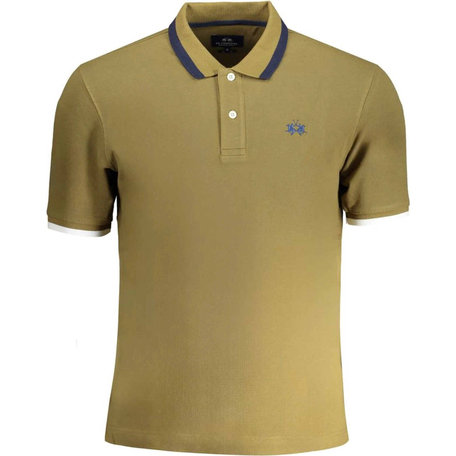 Green Cotton Polo Shirt