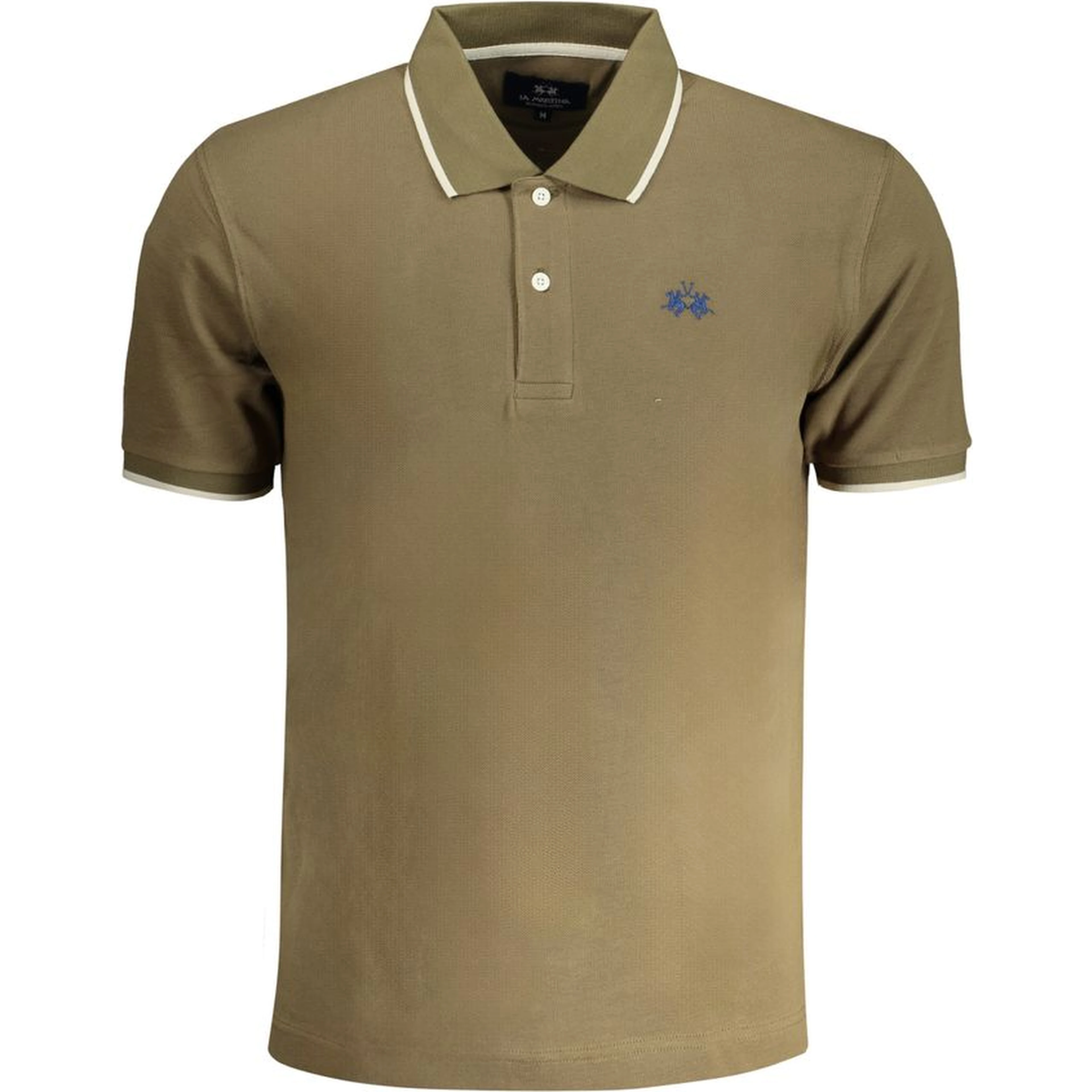 Green Cotton Polo Shirt