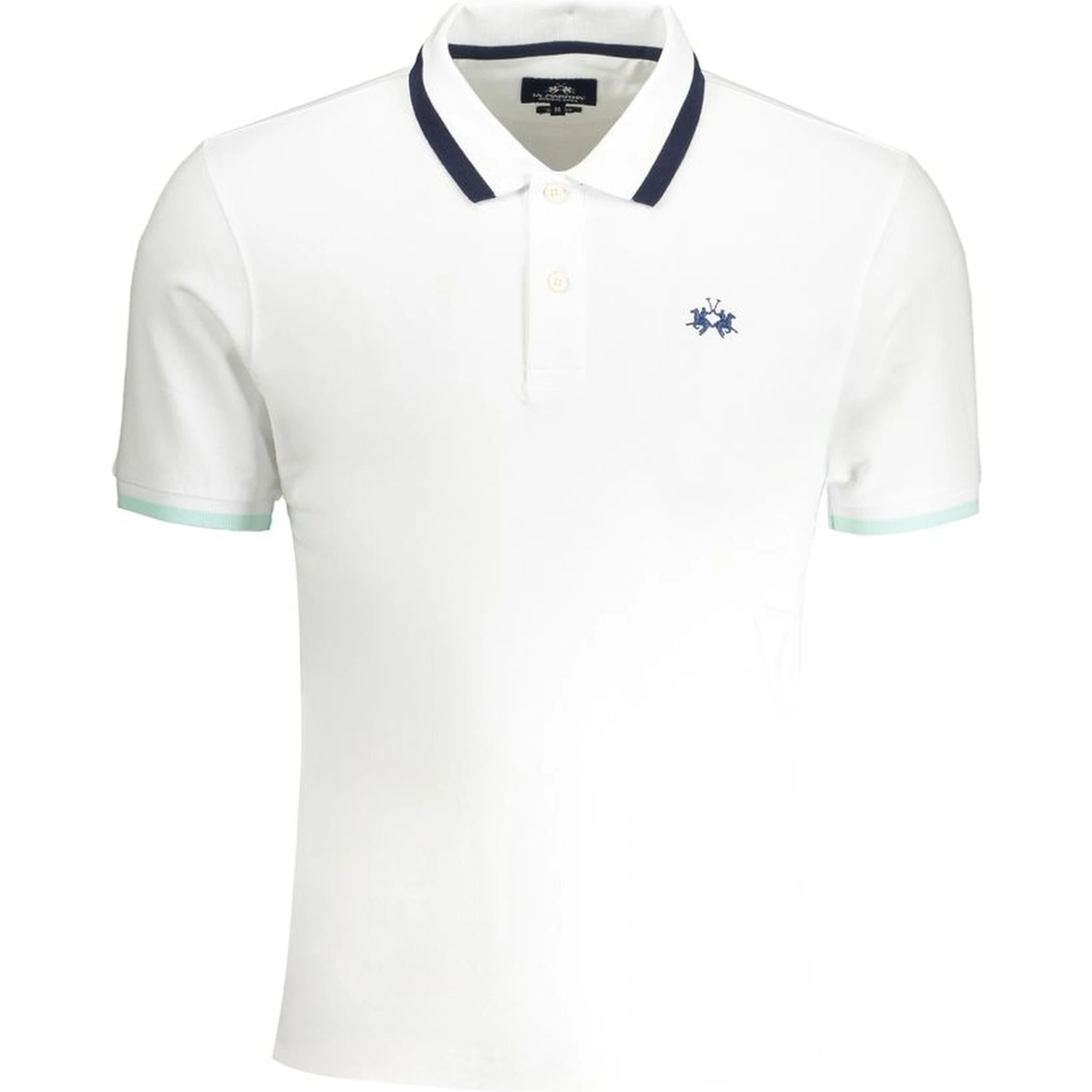 White Cotton Polo Shirt