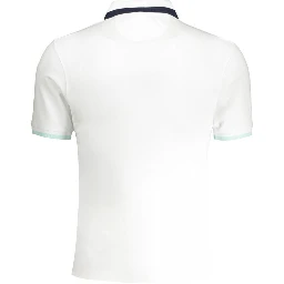 White Cotton Polo Shirt