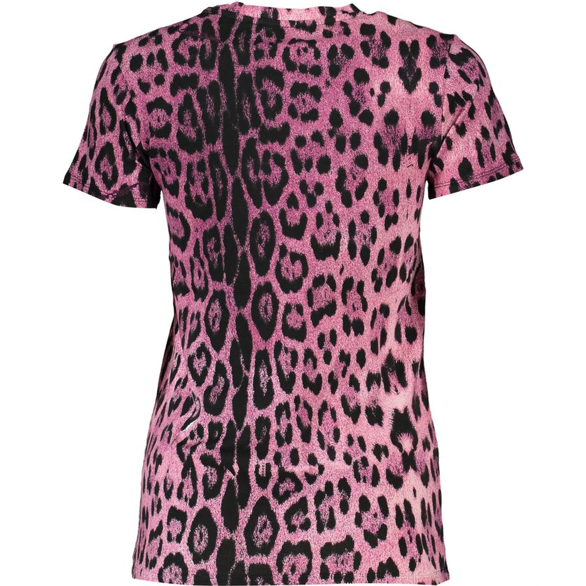 تيشيرت قطني وردي