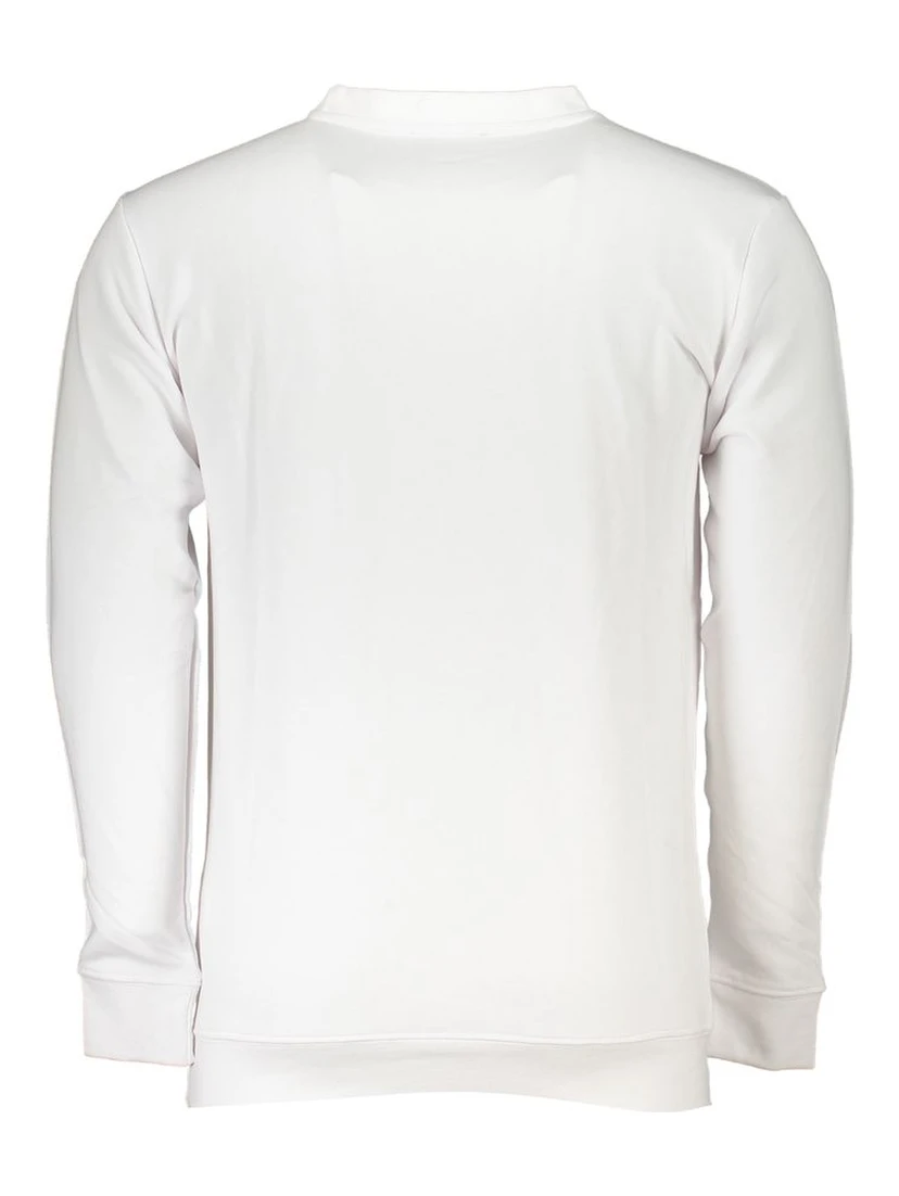 White Cotton Sweatshirt