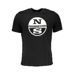Black Cotton T-Shirt