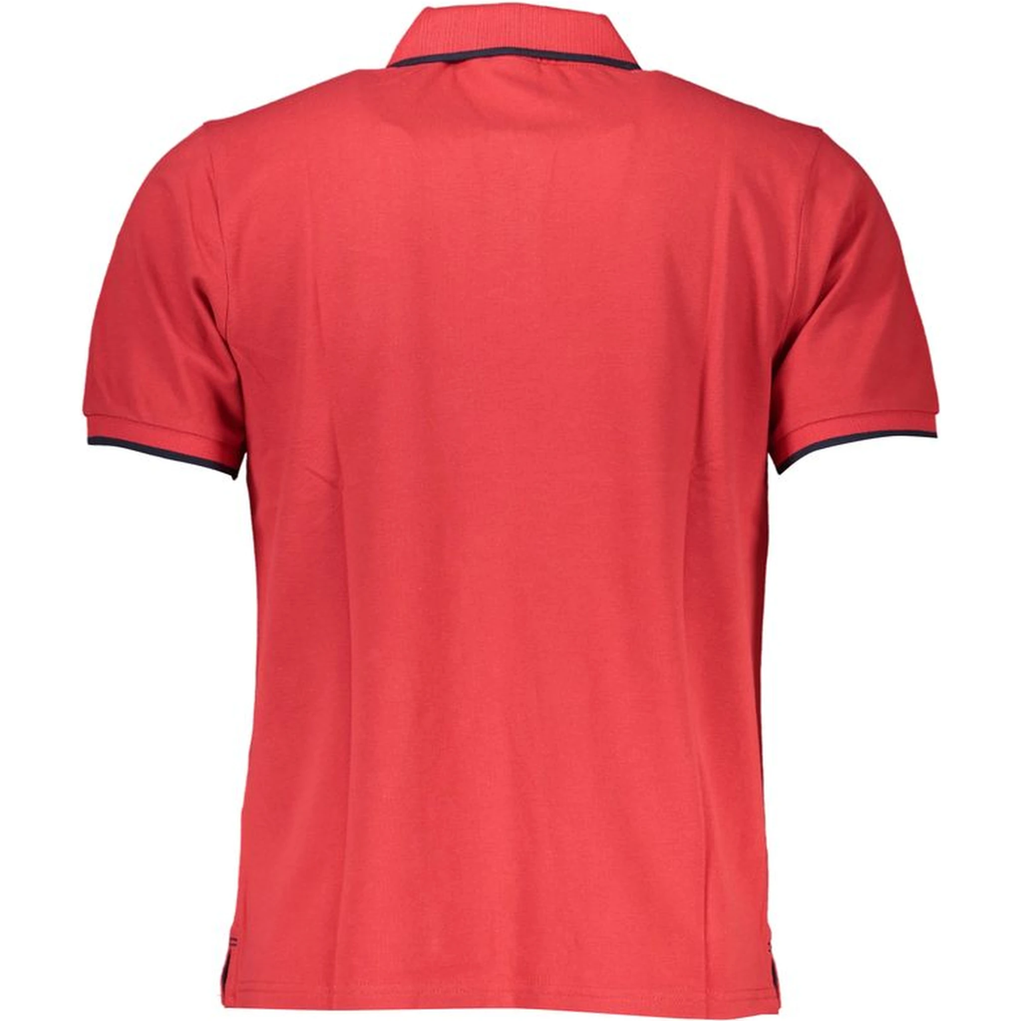 Red Cotton Polo Shirt