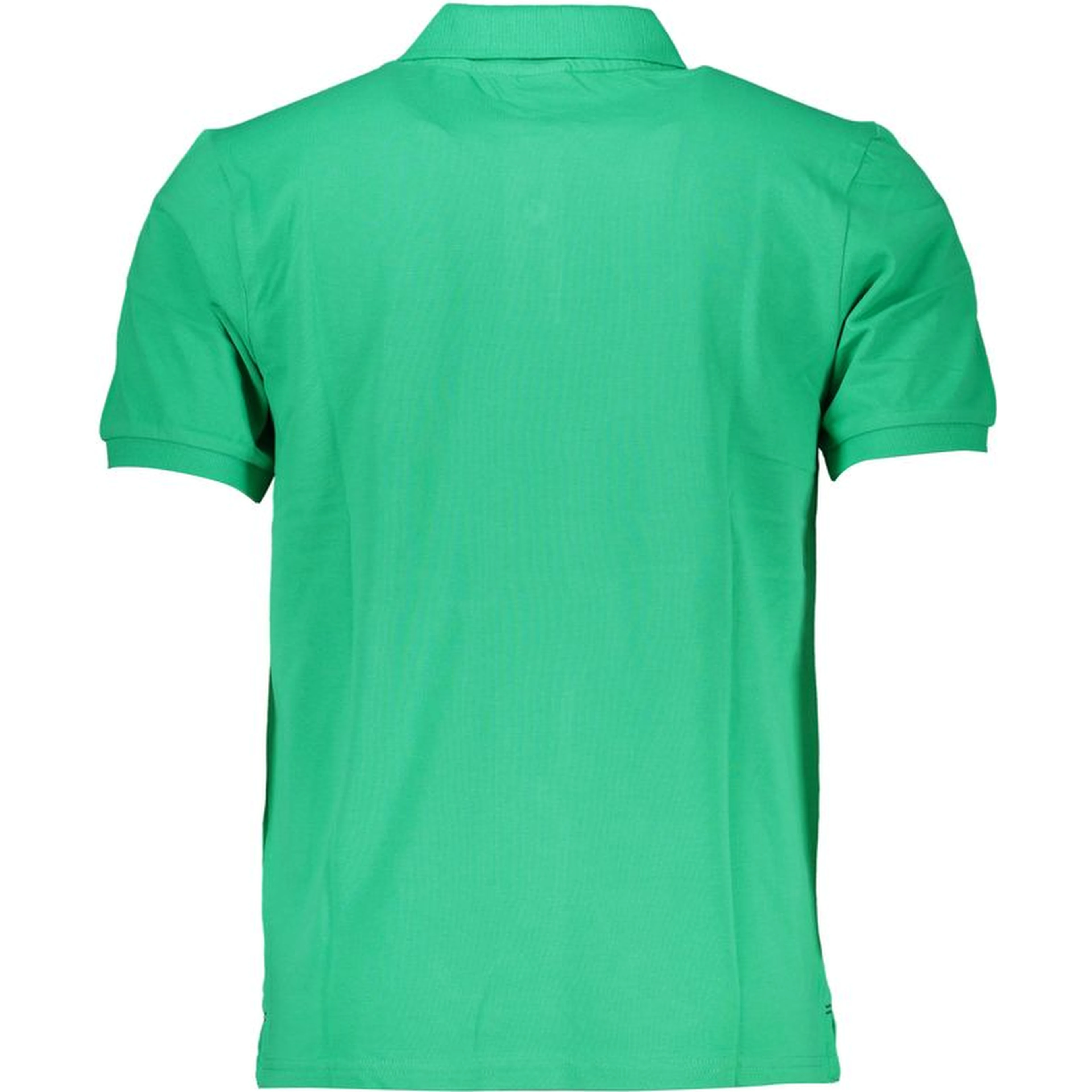 Green Cotton Polo Shirt