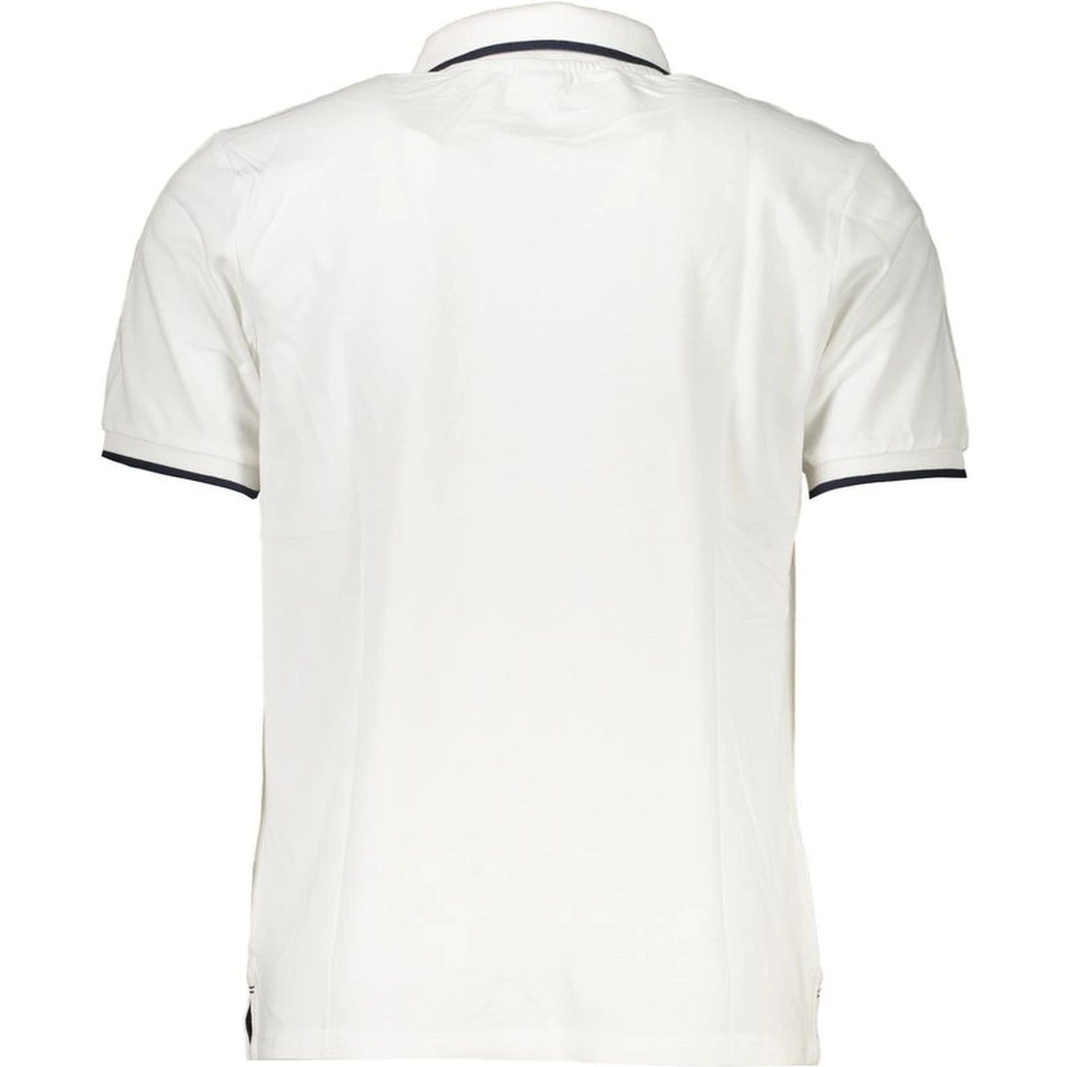 White Cotton Polo Shirt