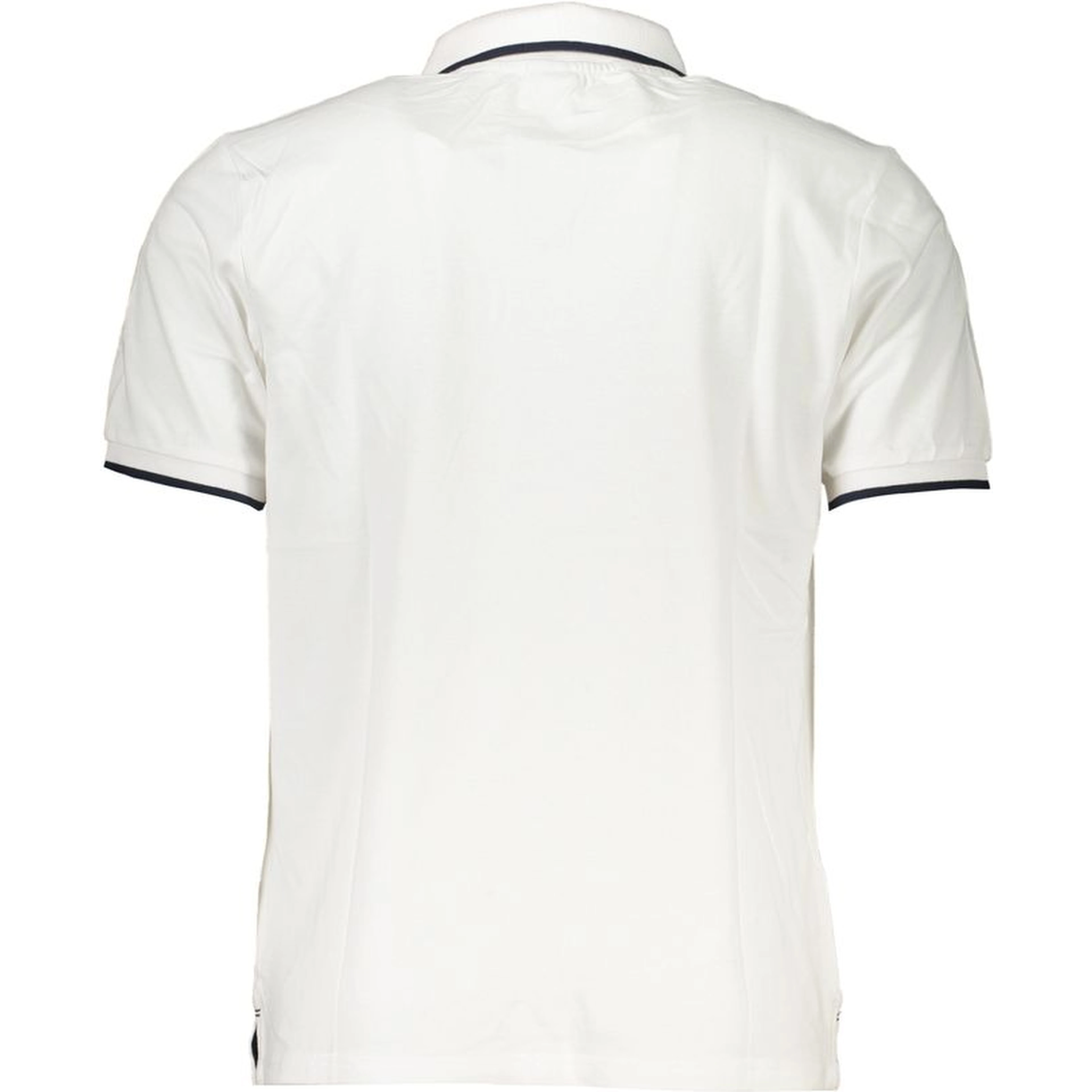 White Cotton Polo Shirt
