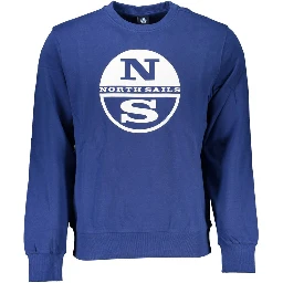 Blue Cotton Sweatshirt