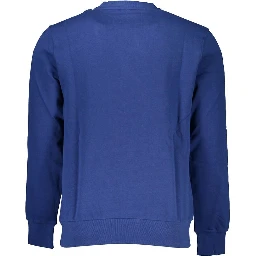 Blue Cotton Sweatshirt