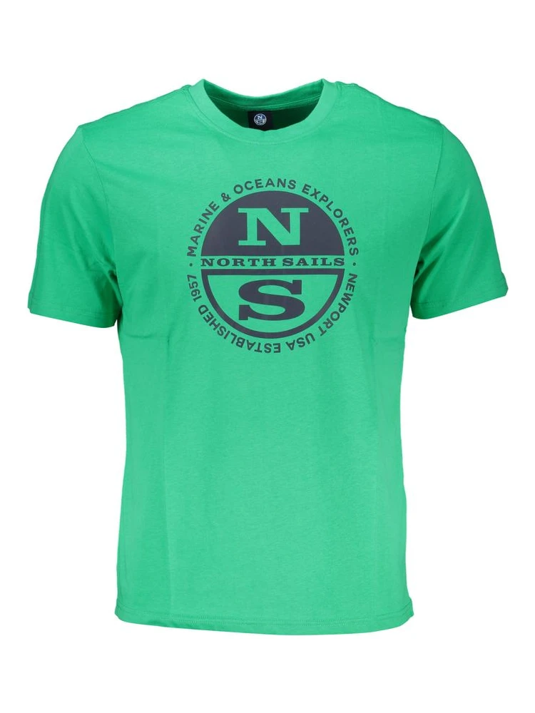 Green Cotton T-Shirt