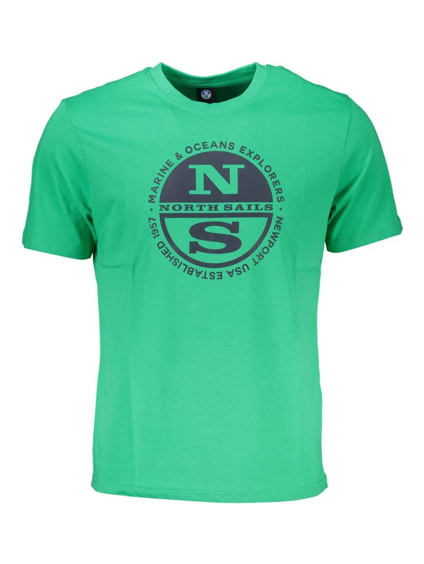 Green Cotton T-Shirt