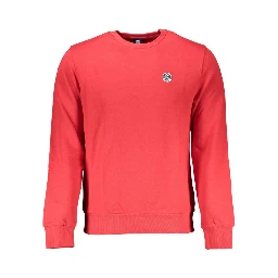 Red Cotton Sweatshirt