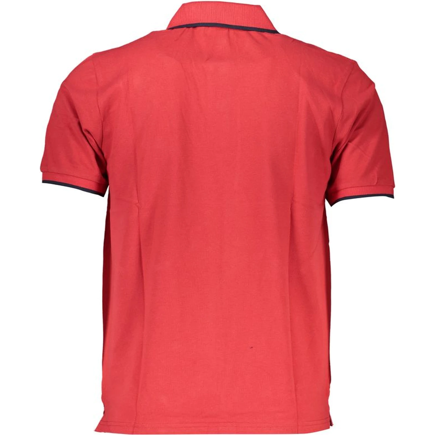 Red Cotton Polo Shirt