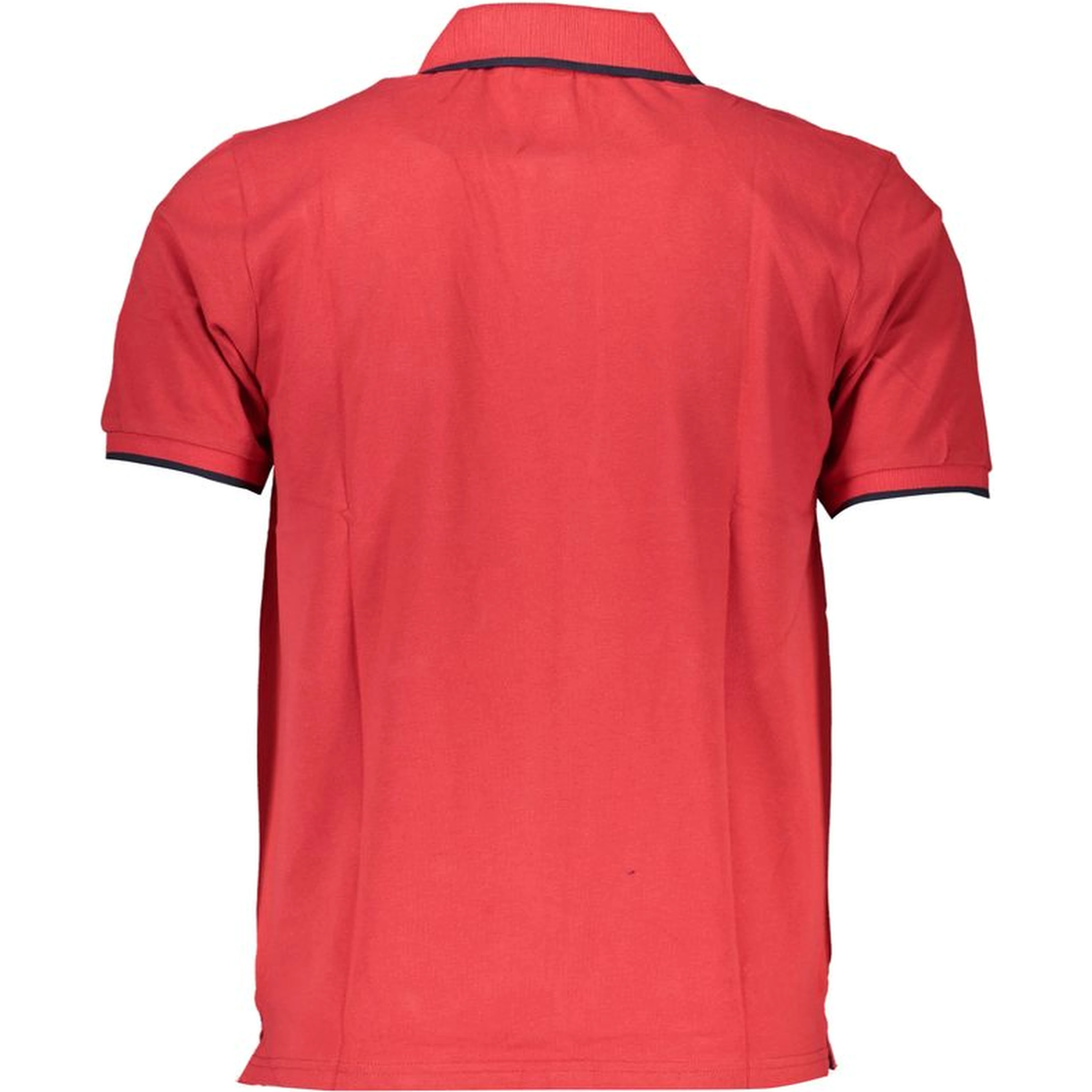 Red Cotton Polo Shirt
