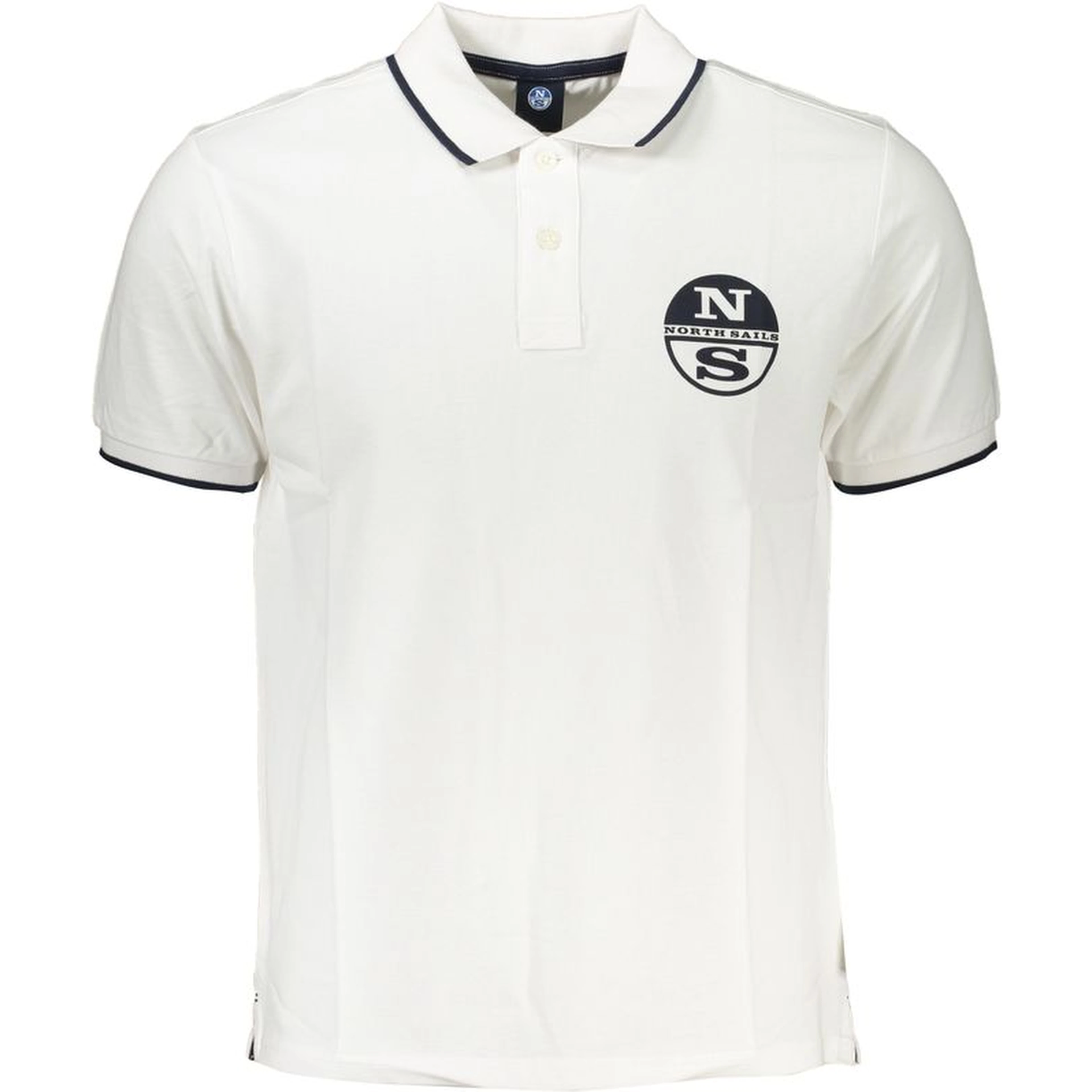 White Cotton Polo Shirt