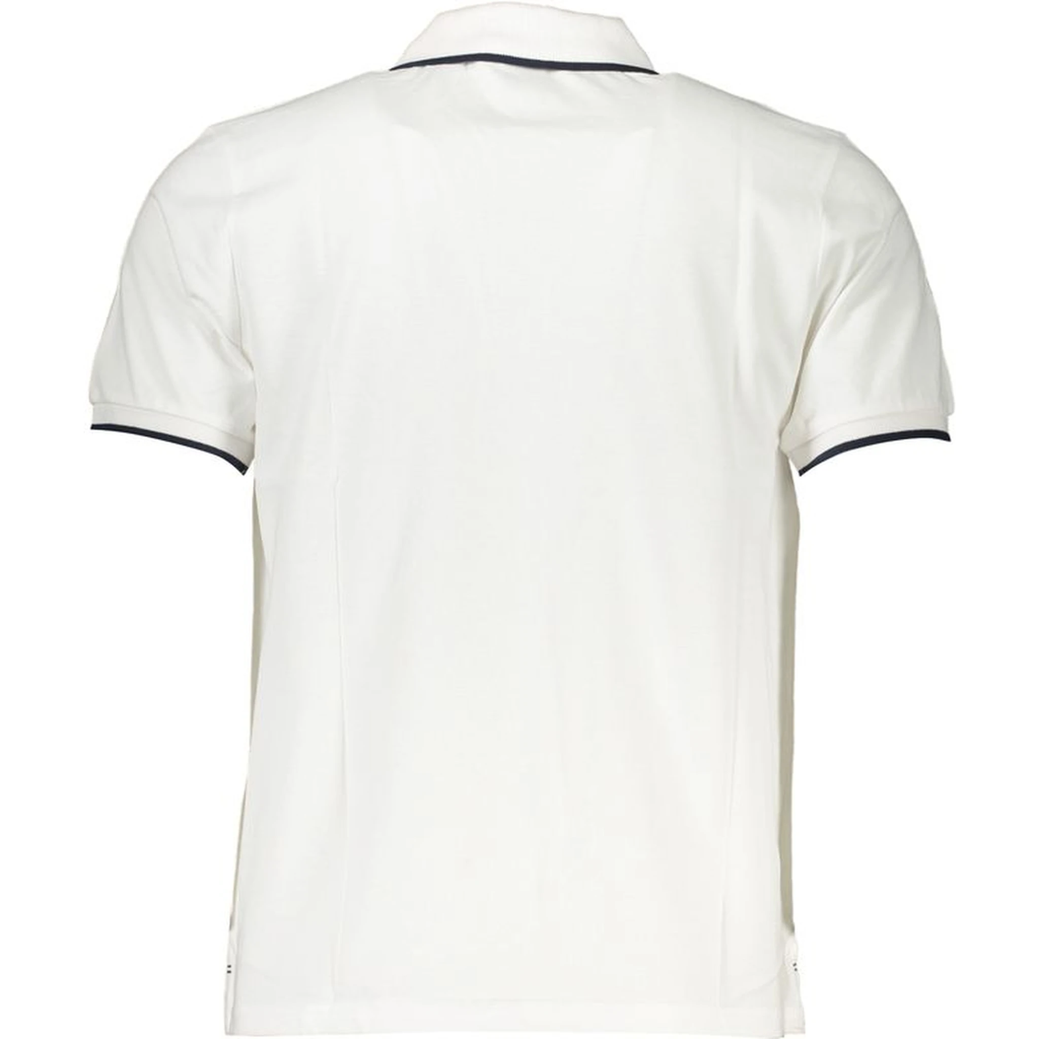 White Cotton Polo Shirt