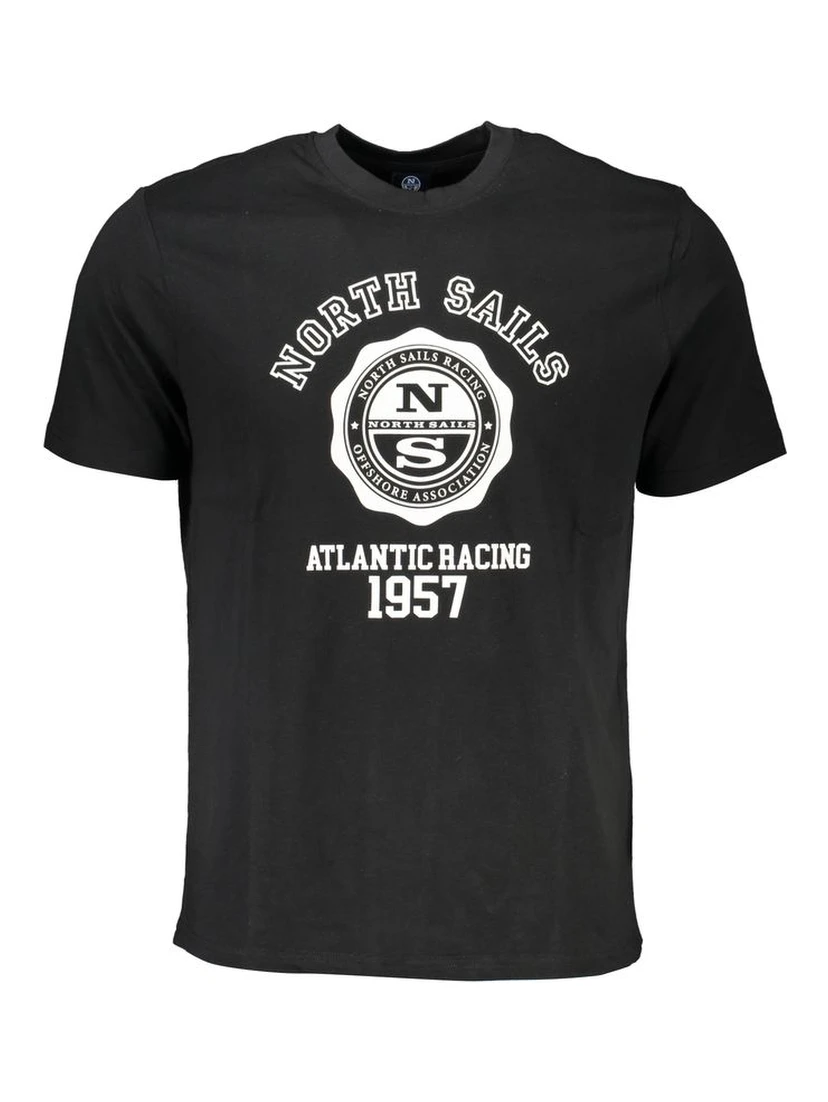 Black Cotton T-Shirt