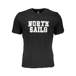 Black Cotton T-Shirt