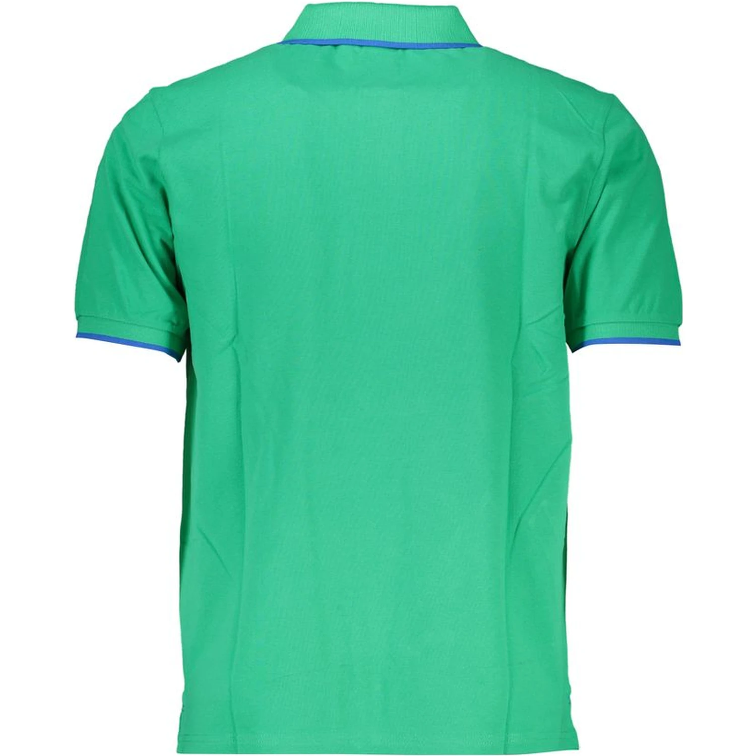 Green Cotton Polo Shirt