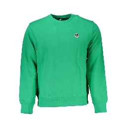 Green Cotton Sweatshirt