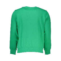 Green Cotton Sweatshirt