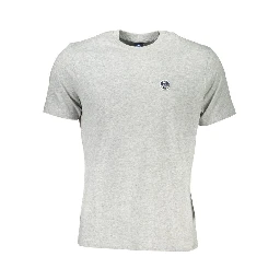 Gray Cotton T-Shirt