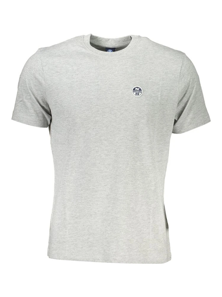 Gray Cotton T-Shirt