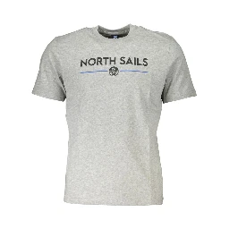 Gray Cotton T-Shirt