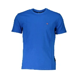 تيشيرت قطني أزرق