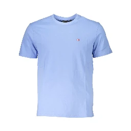 تيشيرت قطني أزرق