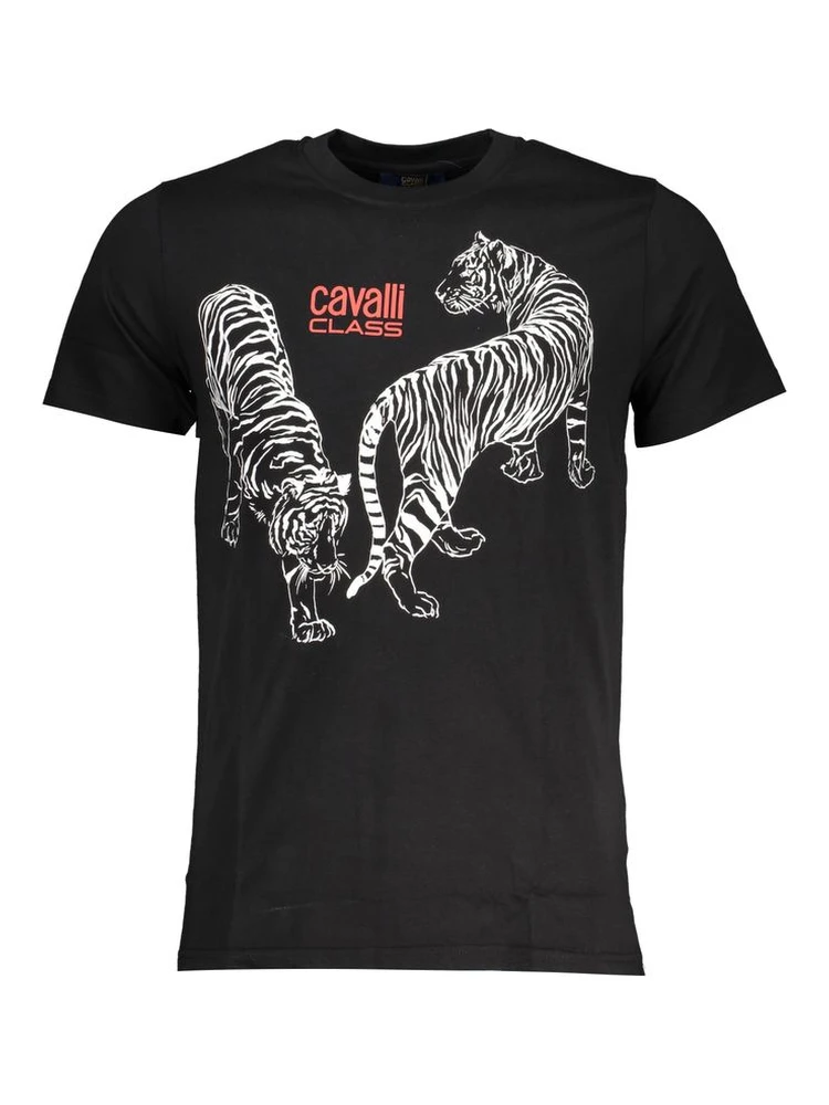 Black Cotton T-Shirt