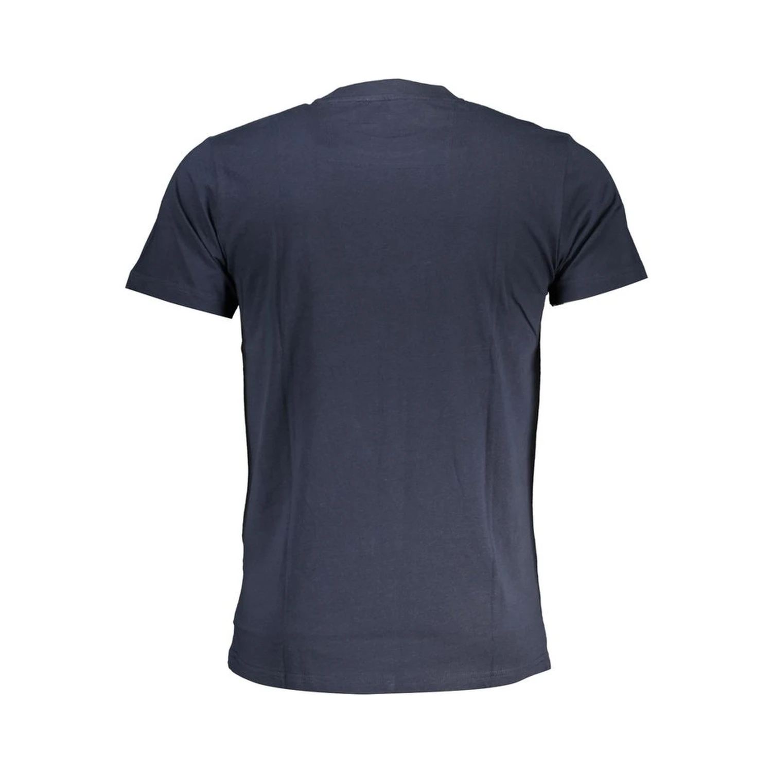 Short-sleeve crewneck t-shirt with a white tiger head motif