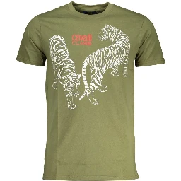 Green Cotton T-Shirt