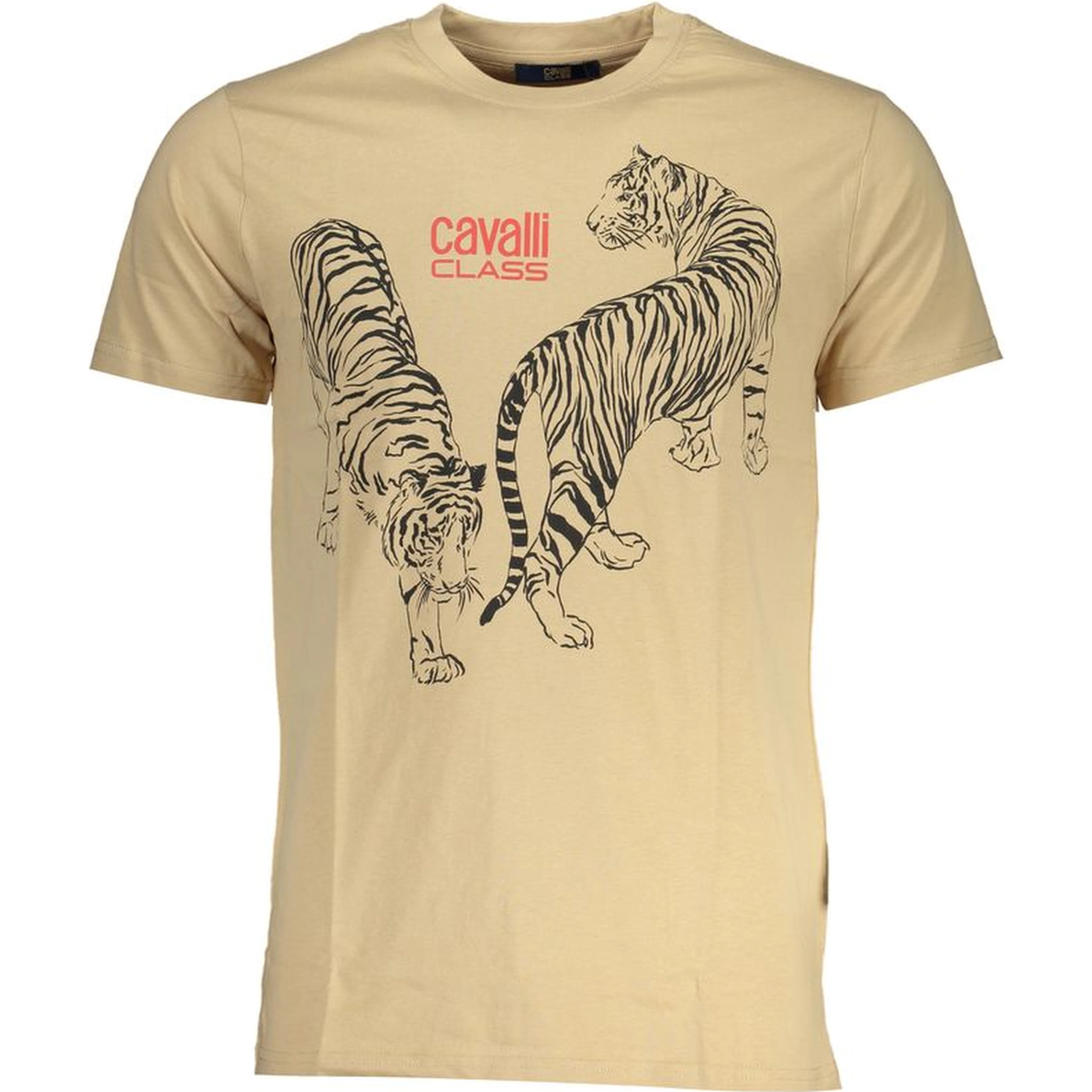 Beige Cotton T-Shirt